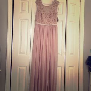 Davids Bridal Bridesmaid Dress Cameo Lace